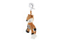 Chrastítko plyš 30 cm závěs na postýlku/kočárek 0 m+ babyted