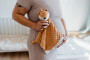 Usínáček babyted kousátko, chrastítko plyš 25x25 cm 0 m+