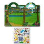 Adhezní sešit se samolepkami Safari Melissa & Doug 
