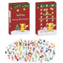 Adventní kalendář Pokémon s figurkami Christmas collection