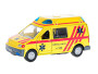 Kids Globe Traffic ambulance CZ 14 cm kov zpětný chod na baterie světlo a zvuk