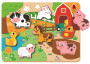 Vkládací puzzle Farma 2Kids Toys