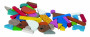 Puzzle dřevěné magnetické ZOO