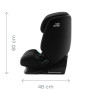 Autosedačka Versafix Britax MIDNIGHT GREY