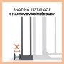 Zábrana Open N Stop 2 rozšíření o 9 cm Hauck