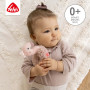 Měkký kroužek plameňák, Pink Baby Fehn