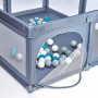 Ohrádka Playpark Grey BabyGo