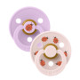 Colour Ladybug dudlíky z přírodního kaučuku 2 ks 0 - 6 m Bibs