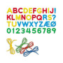 Lacing ABC + 123 alphabets and numbers – provlékací souprava s písankou a omalovánkami