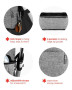 Organizér na kočárek Grab&Go Skip Hop Ultra Grey Melange