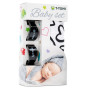 Baby set - bambusová osuška + kočárkový kolíček