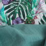 Mušelínová osuška s kapucí Design 85 x 85 cm Babymatex
