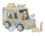Auto s vkládacími tvary dřevěné Safari Friends Little Dutch