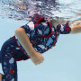 Dětská plovací vesta Go Splash s bezpečnostním páskem Vodní svět