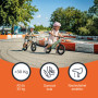 Odrážedlo Racer s brzdou Zopa