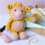 Sada na háčkování ježek Amigurumi