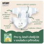 Jednorázové eko pleny 2 Newborn 3–6 kg (56 ks), Moomin baby