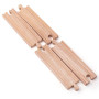 Dlouhé rovné koleje 21 cm 4 ks Bigjigs Rail