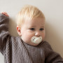 Dudlík svítící silikonový dynamický 2 ks Teddy Love 6 - 18 m Lovi