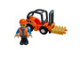 Sada stavebních vozidel s figurkami 2Kids Toys