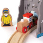 Tunel s majákem a heliportem Bigjigs Rail
