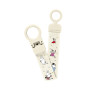 Dárkový set Moomin klip + šídítka 6-18 m Ivory/Sage Bibs
