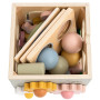 Dřevěné centrum aktivit Montessori Baby Mix