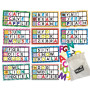 Montessori - Bingo - Písmena a slova