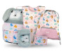 Set 5 Zippy Bunny: aktovka, penál, sáček, zástěra, peněženka Baagl