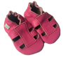 Kožené capáčky sandálky Barefoot Vel. L (12-18 měs.) Hopi Hop 