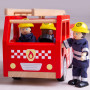 Dřevěné hasičské auto Bigjigs Toys