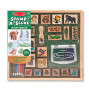 Dřevěná razítka v krabičce Prales Melissa & Doug