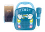 Hudební box s mikrofonem a bluetooth 28 cm