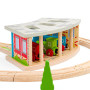 Trojité depo s vraty Bigjigs Rail