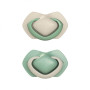 Set symetrických silikonových dudlíků Light touch 6-18m Pure Color Canpol babies