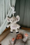 Natahovací hrací strojek plyš 30 cm závěs na postýlku/kočárek Babyted