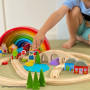 Dřevěná vláčkodráha osmička Bigjigs Rail