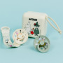 Dudlíky Moomin Colour kaučuk 6-18 m 2 ks Bibs 