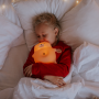 LED silikonová noční lampička - chrápající medvídek Mary's