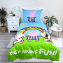 Povlečení Peppa Pig PEP125 svítící 140 x 200, 70 x 90 cm Jerry Fabrics