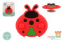 Točáček beruška babyted silikon/plast 8 x 8 cm
