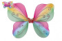 Motýlí křídla na karneval nylon 44x32 cm