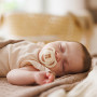 Dudlíky silikonové symetrické 0 - 6 m, 2 ks BabyOno