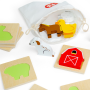 Cestovní Hmatej a najdi farma Bigjigs Toys