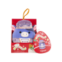 Vánoční ozdoba Kráva louskáček - Ingred 10 cm Squishmallows