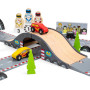 Dřevěná autodráha závodní den Bigjigs Rail