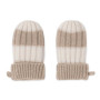 Rukavice Stripe Merino Beige Lodger
