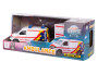 VW Transporter ambulance kov zpětný chod s přívěsem Kids Globe Traffic