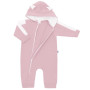 Kojenecký teplákový overal New Baby The Best růžový
