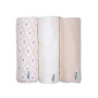 Swaddler Solid Matcha 3 balení 70 x 70 cm Lodger